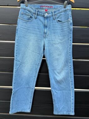 Lucky Brand Light Blue 90s Loose High Rise Crop Women's Jeans sz 6/28 - Cotton